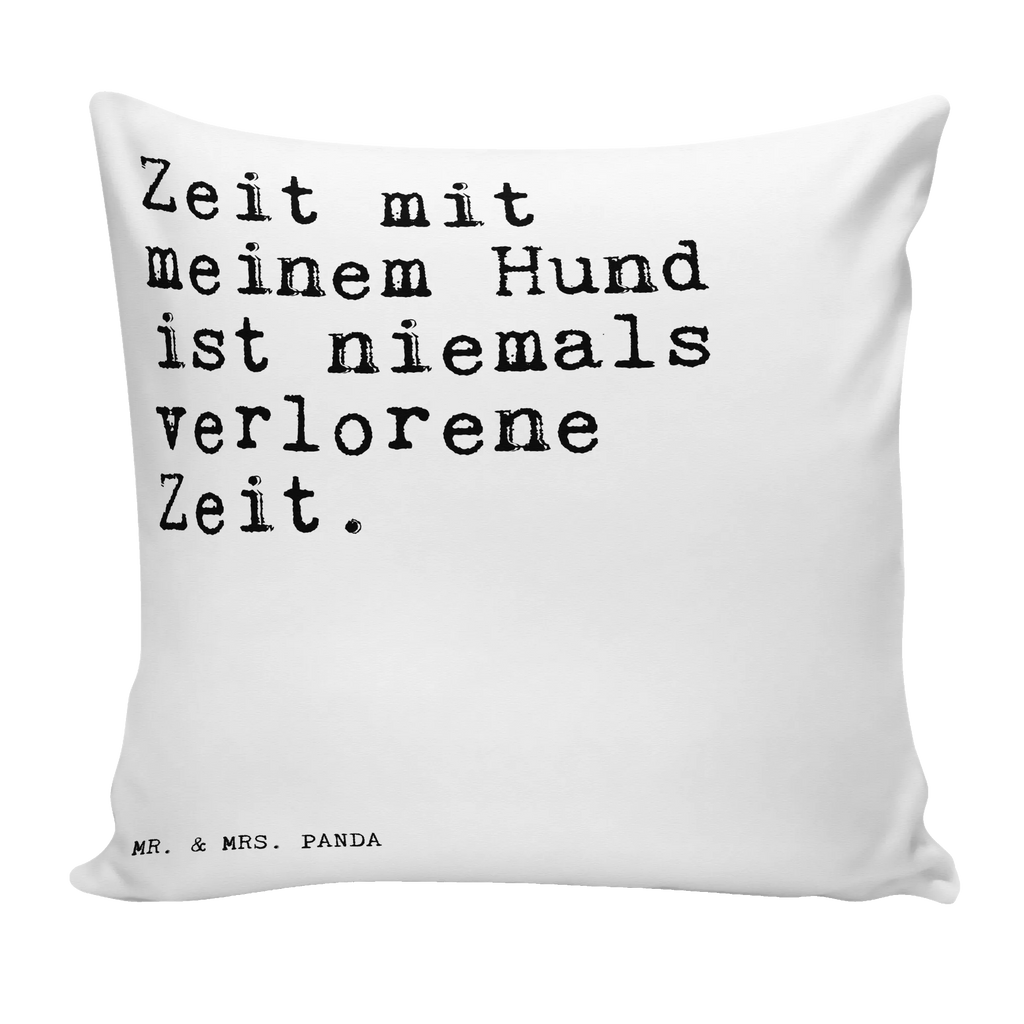 Cushion Zeit mit meinem Hund... 40 x 40, cushion, pillows, settee, bedroom, bed, pillow case, Pillow, pad, 40x40, fluffy, couch, sofa, soft, saying, sayings, funny, wisdom, quotes, Sayings Proverbs Wisdom Quotes Funny Wisdom Words