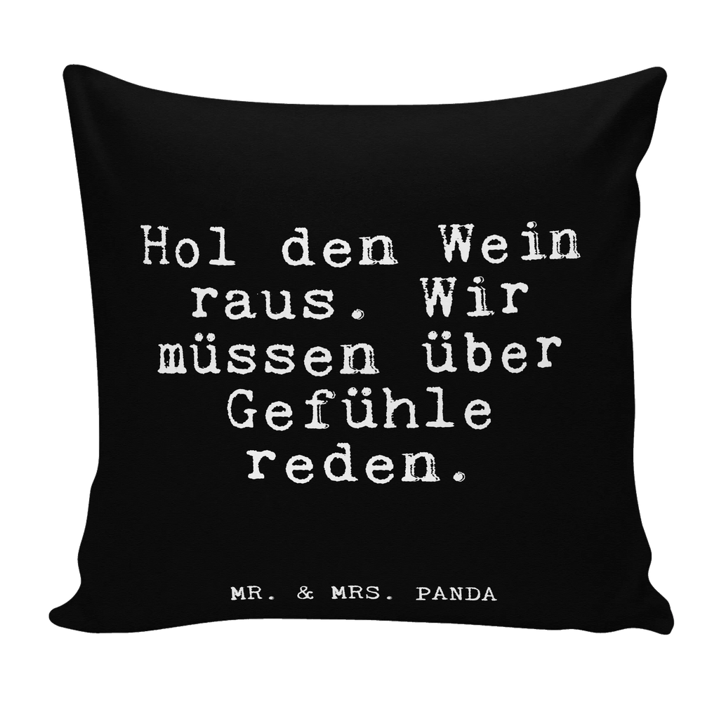 40x40 poduszka Hol den Wein raus.... Przysłowie, przysłowia, zabawne przysłowia, mądrości, cytaty, prezenty z przysłowiami