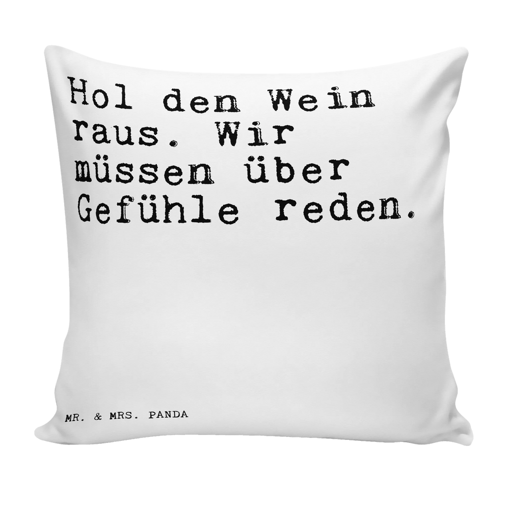 40x40 poduszka Hol den Wein raus.... Przysłowie, przysłowia, zabawne przysłowia, mądrości, cytaty, prezenty z przysłowiami