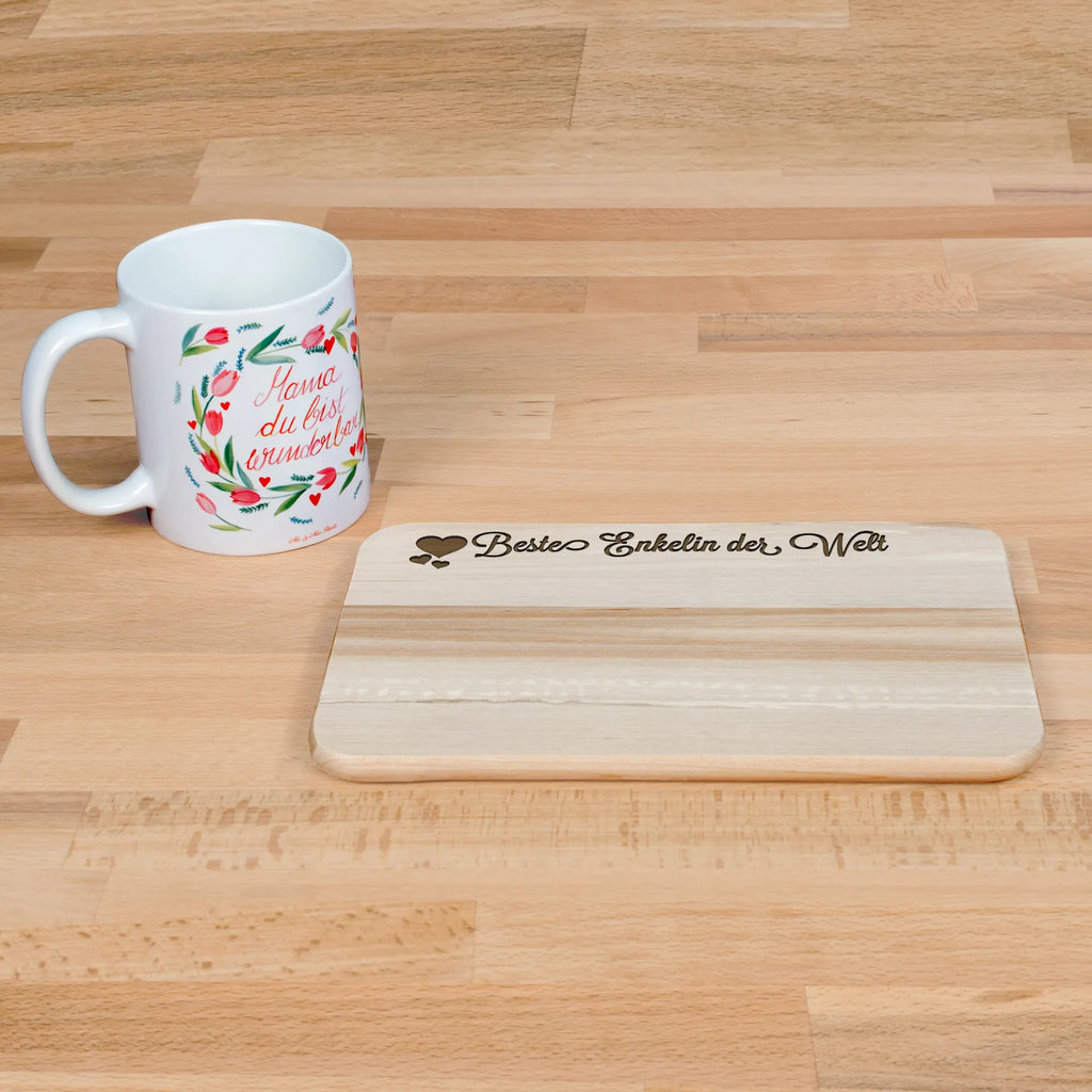 Serving board Enkelin Board, breakfast board, cutting board, Heart Love In Love Thank You Birthday Best Best Thank You