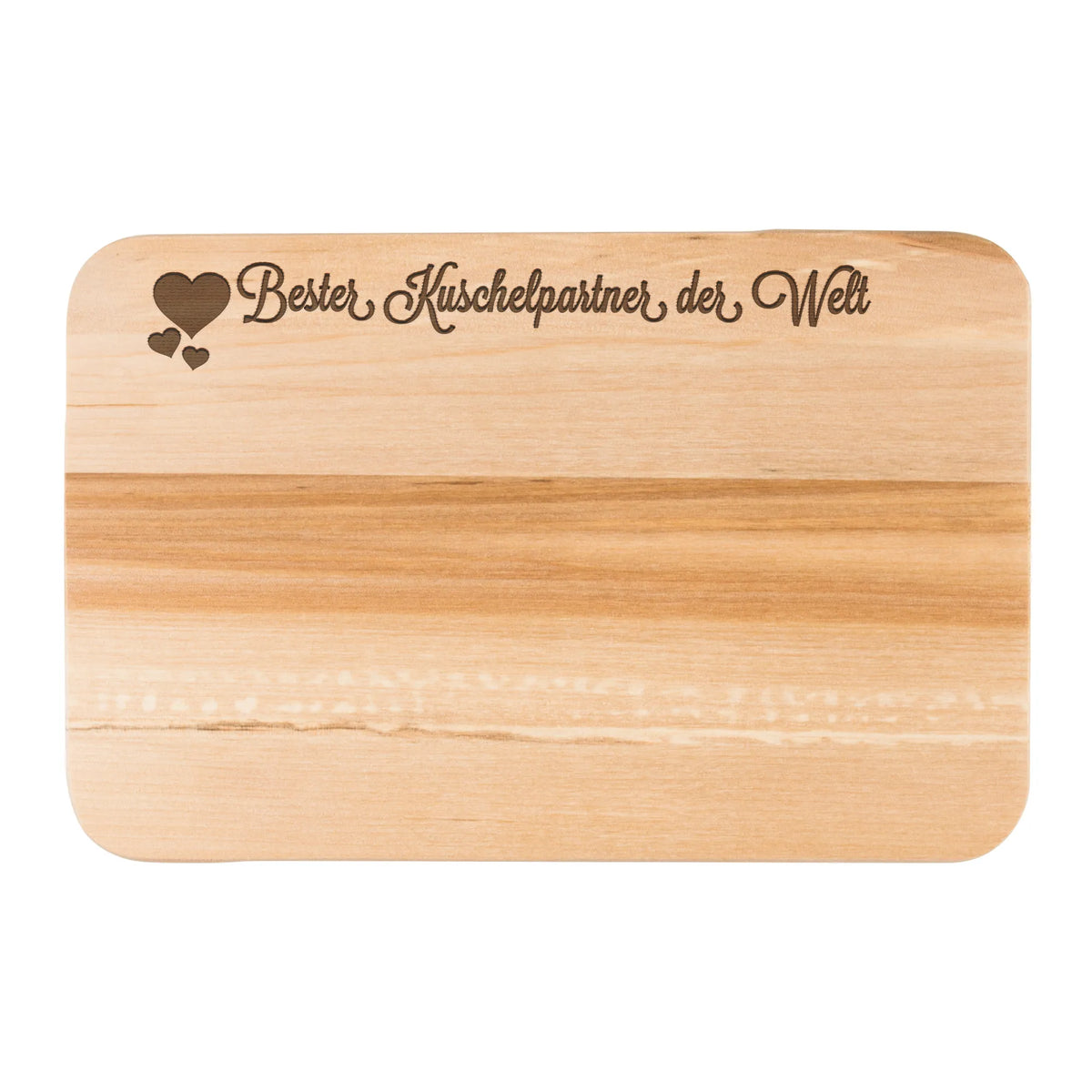 Serving board Kuschelpartner Board, breakfast board, cutting board, Heart Love In Love Thank You Birthday Best Best Thank You
