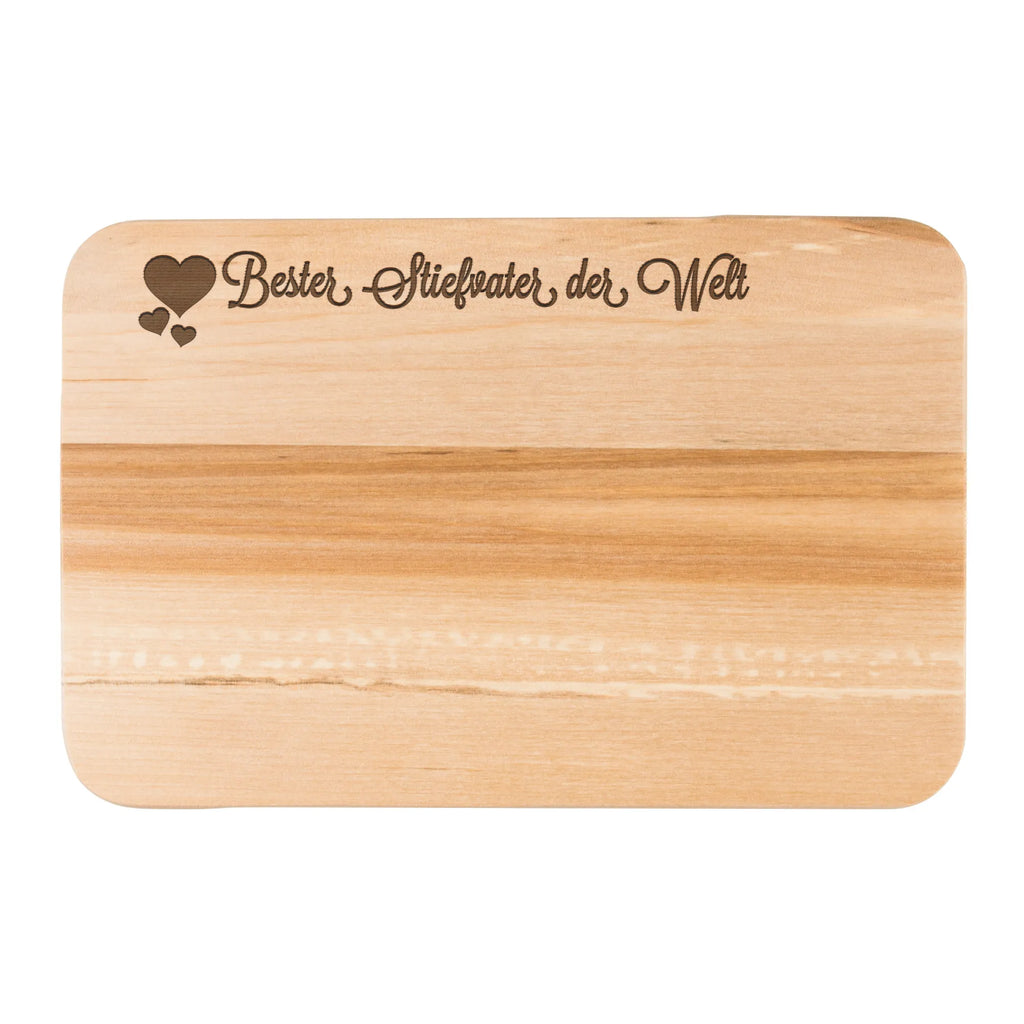 Frühstücksbrett Stiefvater Küchenbrett, Frühstücksbrett, Holzbrett, Schneidebrett, Frühstücksbrettchen, Schneidebrett Holz, Herz Liebe Verliebt Dankeschön Geburtstag Bester Beste Bedanken