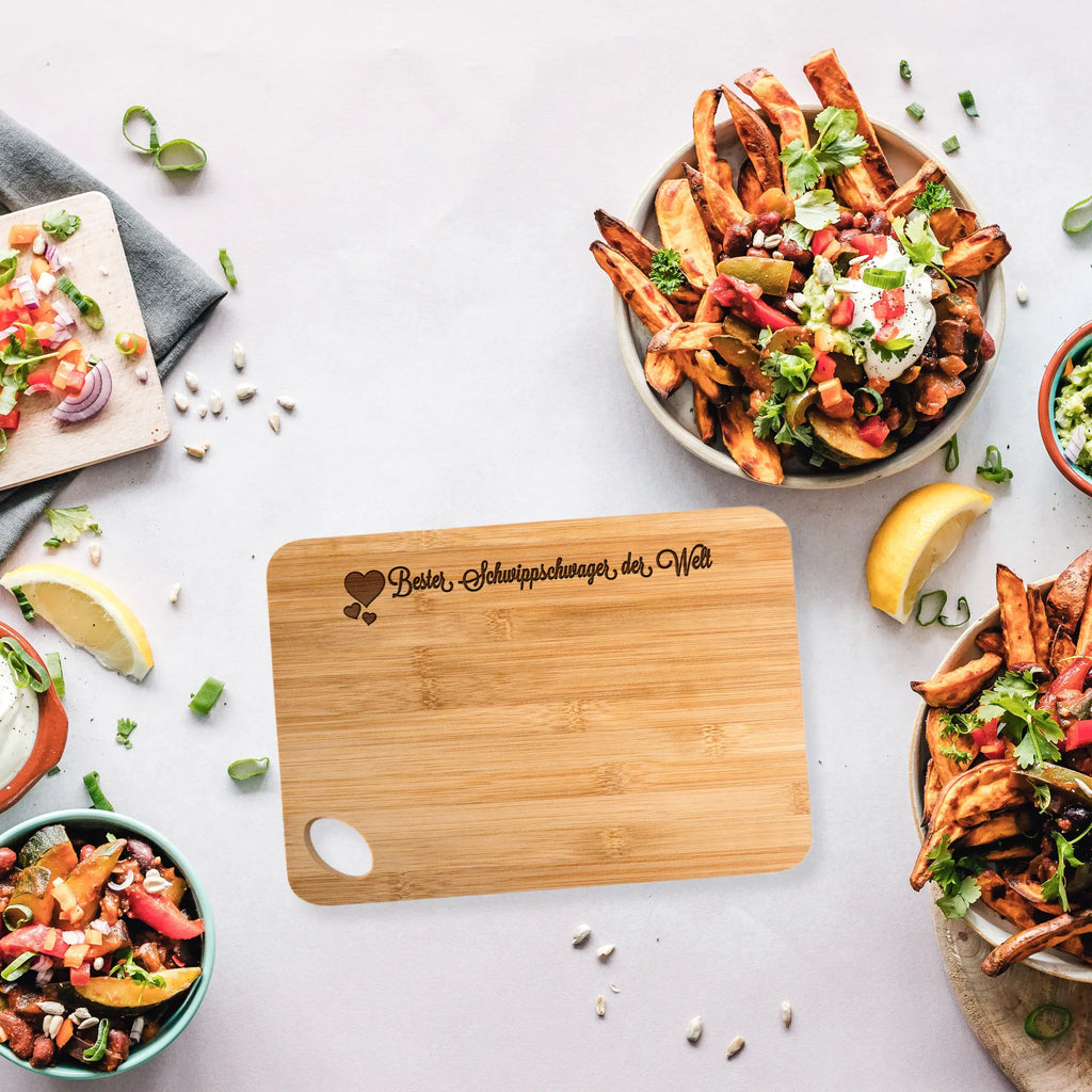 Bamboo chopping board Schwippschwager engraving, breakfast, cutting board, dulcimer, cutting block, kitchen board, slices, robust, breakfast board, bamboo, kitchen, carving board, nature, wood, solid, board, Heart Love In Love Thank You Birthday Best Best Thank You