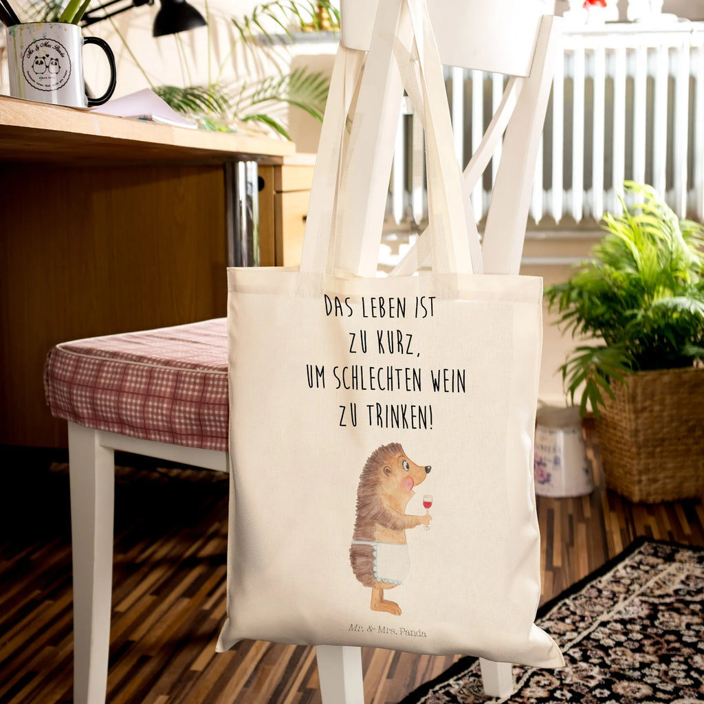 Tote bag Hedgehog wine Beuteltasche, Einkaufstüte, Umhängetasche, Strandtasche, Tragetasche, Laptoptasche, Badetasche, Stoffbeutel, Jutebeutel, Stofftasche, Shopper, Jutetasche, Tasche, Schultertasche, Einkaufstasche, Beutel, Tiermotive, Gute Laune, lustige Sprüche, Tiere, Rotwein, Wein trinken, Weißwein, Weinglas, Geschenk Weinliebhaber, Geschenk Weintrinker, Wein Deko, Igel, Wein Spruch