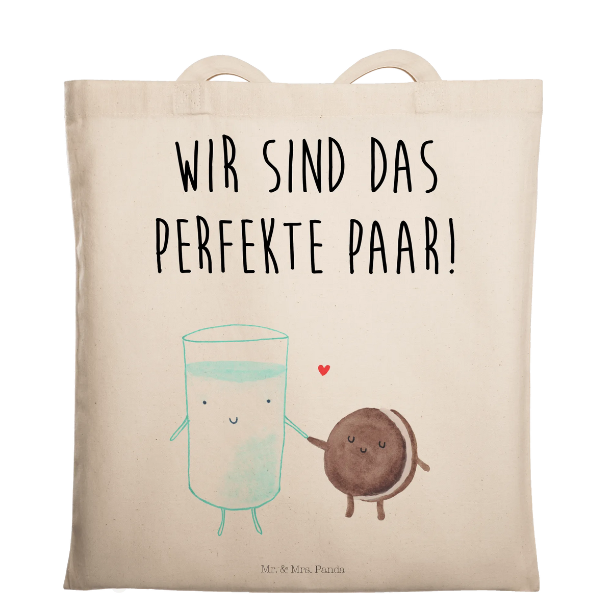 Tote bag milk biscuit hand drawn, animal lover, cute animal motives, small animals, good mood, gift ideas, gifts, card, cute, funny sayings, special gifts, cookies, motif sweet, biscuit, romantic, perfect couple, invitation breakfast