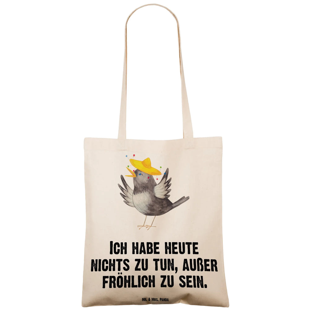 Tote bag Crow sombrero Tüte, Einkaufstüte, Beutel, uni tasche, Statementbeutel, Stofftasche, Strandtasche, Stoffbeutel, Jutetasche, bedruckte tasche, Alltagstasche, unitasche, Beuteltasche, baumwollbeutel, Einkaufsbeutel, Jutebeutel, Einkaufstasche, Schultertasche, Laptoptasche, Tasche, shopping tasche, Shopper, Henkeltasche, Badetasche, Leinentasche, Tragetasche, Baumwolltasche, tote bag, Umhängetasche, Schultasche, büchertasche, Gute Laune, Tiermotive, Tiere, lustige Sprüche, Vogel, Spruch positiv, froh, Vögel, glücklich sein, Glück Spruch, Elster, Rabe, Motivation, fröhlich sein