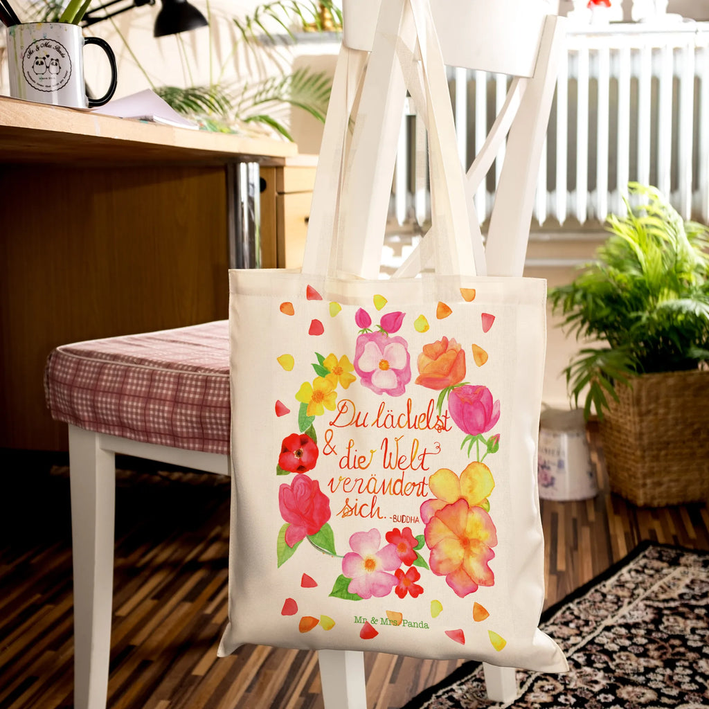 Torba Uśmiechasz się Dekoracje kwiatowe, dekoracje wiosenne, dekoracje letnie, dekoracja, pozytywna wiadomość, miłośnik natury, na zewnątrz, natura, przygoda