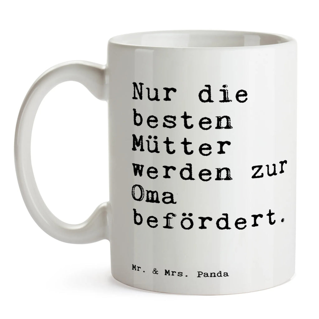 Kubek Nur die besten Mütter... Porzellantasse, Teetasse, Bürotasse, Geschenktasse, Kaffeetasse, Keramiktasse, Tasse, Tasse mit Zitaten, Tasse mit Motiven, Spruch, Sprüche, lustige Sprüche, Weisheiten, Zitate, Spruch Geschenke, Spruch Sprüche Weisheiten Zitate Lustig Weisheit Worte