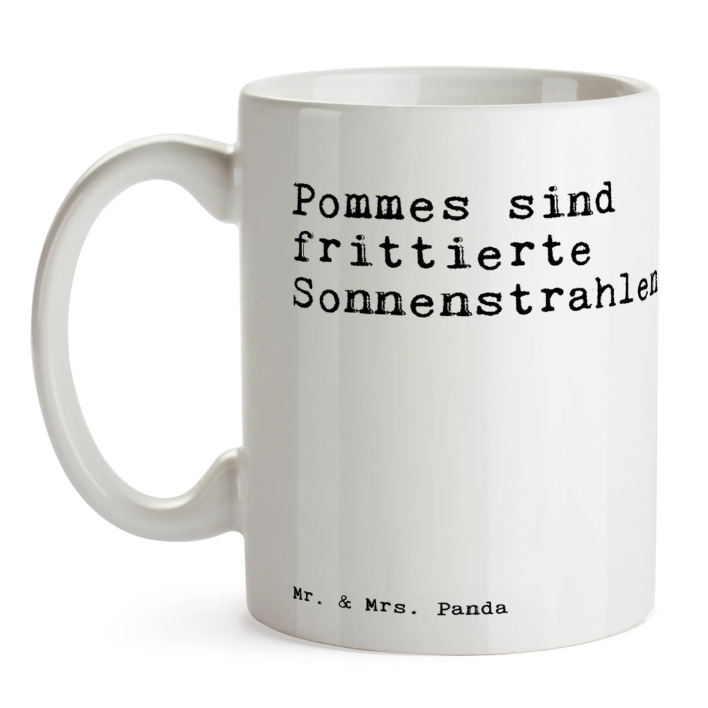 Kubek Pommes sind frittierte Sonnenstrahlen!... Geschenktasse, Teepott, haferl, tasse für büro, Pott, Designtasse, design tasse, kaffeebecher keramik, kaffeetasse bedruckt, Kaffeebecher, Keramiktasse, schöne tasse, Mug, Kaffeepott, Tasse mit Motiv, statement tasse, kaffeebecher bedruckt, milchkaffeetasse, hochwertige tasse, Becher, Tasse mit Spruch, Sprüchetasse, Frühstückstasse, Kakaotasse, Tasse, Bürotasse, Trinkbecher, Dekotasse, Keramikbecher, Trinktasse, Bürobecher, Teebecher, Kaffeetasse, Henkelbecher, Bedruckte Tasse, tasse für kaffee, Henkeltasse, Teetasse, kaffeetasse keramik, heißgetränkebecher, Coffee Mug, Frühstücksbecher, Motivtasse, Sprüche, Lustige Sprüche, Weisheiten, Zitate, Spruch, Spruch Geschenke, Spruch Sprüche Weisheiten Zitate Lustig Weisheit Worte