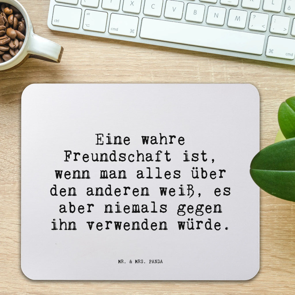 Mouse mat Eine wahre Freundschaft ist,... Gift, Mouse, Work, Pad, Office, Motif, PC, Student, Print, saying, mousepad, fun, Study, Mouse Pad, sayings, funny, wisdom, quotes, Sayings Proverbs Wisdom Quotes Funny Wisdom Words