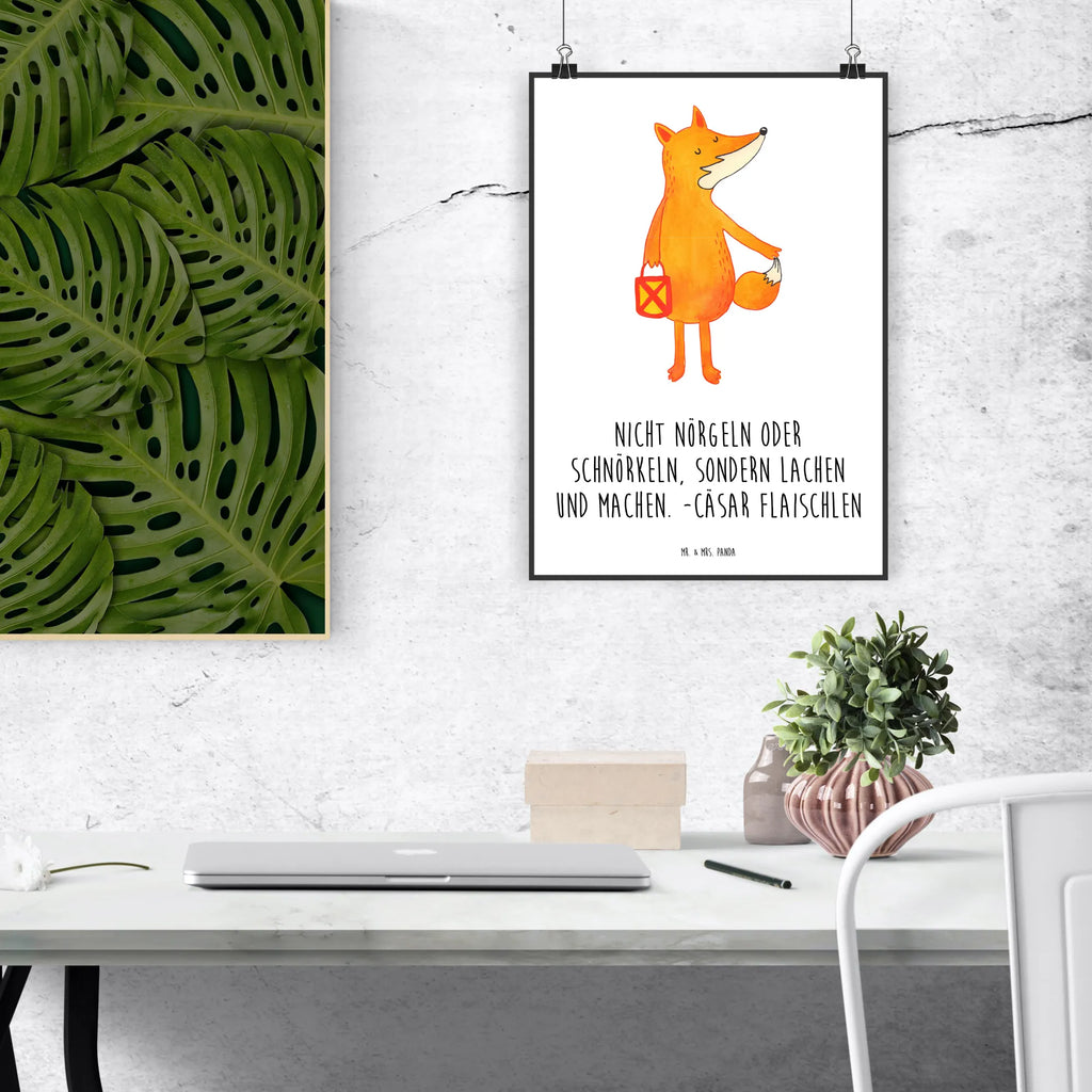 Poster Fuchs Laterne Wandschmuck, Posterdruck, Wanddeko Bild, wanddeko, kunstdruck poster, wanddruck, Plakat, Poster, wandkunst, Wandposter, kunst für die wand, kunstposter, Wanddekoration, Mr. & Mrs. Panda Poster, grafikposter, Wandbild, drucke, Bild, Bild für Wand, Kunstdruck, Designposter, Deko Bild, Fuchs, Laternenumzug, Liebeskummer Spruch, Cäsar Otto Hugo Flaischlen, Sankt Martin, Spruch Trösten, Füchse, Aufmuntern, Laterne