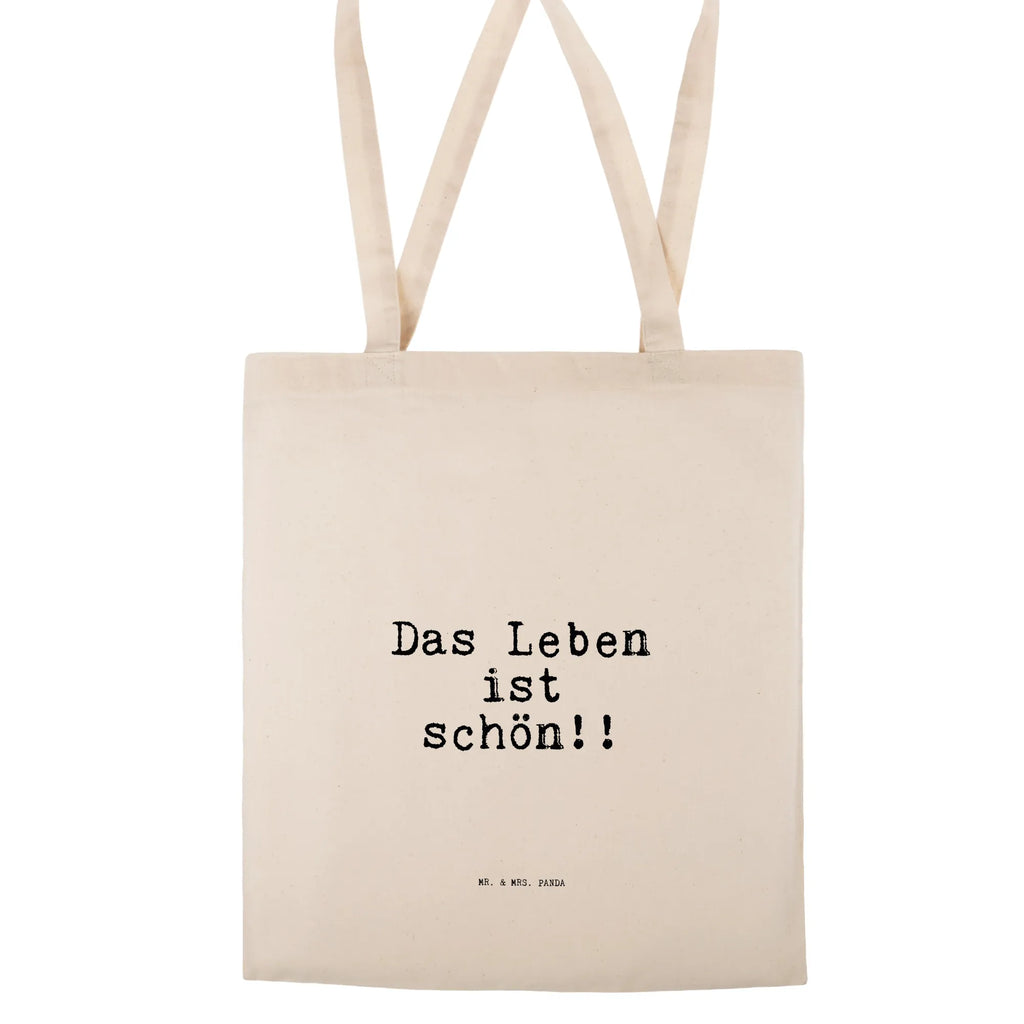 Tragetasche Das Leben ist schön!!... Stofftasche, textilbeutel, henkeltasche baumwolle, stoff shopper, Stoff-Tragetasche, umhängebeutel, Einkaufstüte, beutel baumwolle, Tragetasche, Büchertasche, tragetasche baumwolle, Tote Bag, Jutetasche, Baumwolltasche, universaltasche, baumwoll shopper, Tasche, einkaufstasche baumwolle, festival tasche, Schultasche, Unitasche, Umhängetasche, festivaltasche, textiltasche, dokumententasche, tragbeutel, Beutel, freizeitbeutel, Einkaufsbeutel, Schulbeutel, Baumwoll-Tragetasche, Shopper, Alltagstasche, Baumwollbeutel, Uni Tasche, Baumwoll-Shopper, Strandtasche, Einkaufstasche, Jutebeutel, totebag, Laptoptasche, schulterbeutel, stofftasche baumwolle, Stoffbeutel, Schultertasche, campus tasche, Shopping Tasche, schultertasche baumwolle, tasche baumwolle, Tüte, Henkeltasche, studententasche, canvas tasche, umhängetasche baumwolle, einkaufsshopper, Freizeittasche, Sprüche, Lustige Sprüche, Weisheiten, Zitate, Spruch, Spruch Geschenke, Spruch Sprüche Weisheiten Zitate Lustig Weisheit Worte