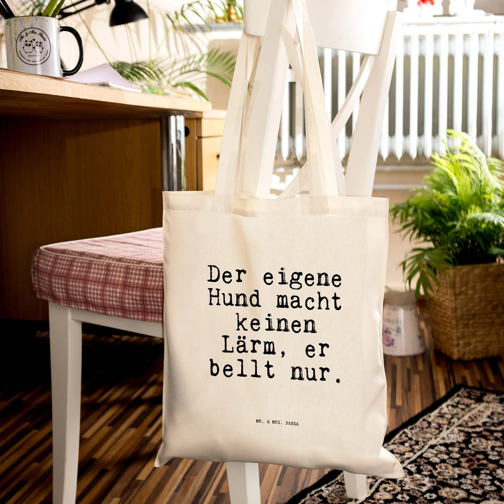 Tote bag Der eigene Hund macht... bag, shoulder bag, shopping bag, Carrier bag, cotton bag, pouch, cloth bag, shopper, jute bag, saying, sayings, funny, wisdom, quotes, Sayings Proverbs Wisdom Quotes Funny Wisdom Words