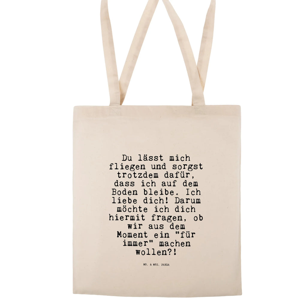 Tote bag Du lässt mich fliegen... shopping bag, cotton bag, shoulder bag, Carrier bag, shopper, pouch, bag, jute bag, cloth bag, saying, sayings, funny, wisdom, quotes, Sayings Proverbs Wisdom Quotes Funny Wisdom Words