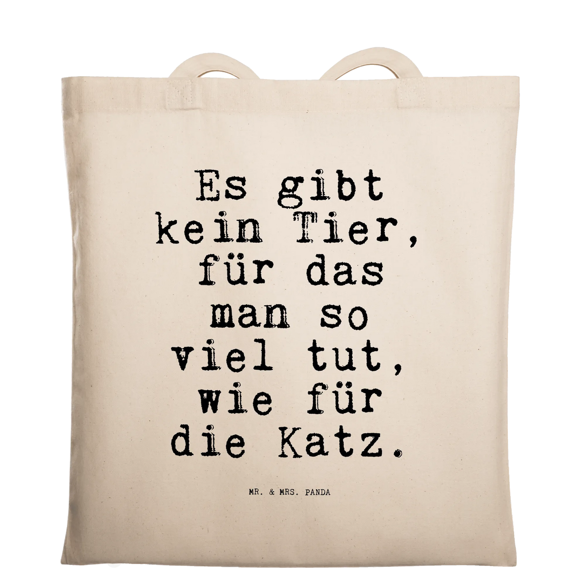 Tote bag Es gibt kein Tier,...