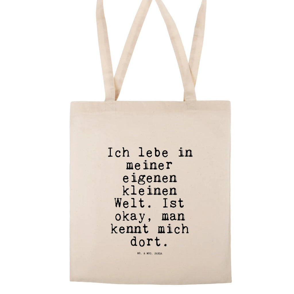 Tragetasche Sprüche und Zitate Ich lebe in meiner eigenen kleinen Welt. Ist okay, man kennt mich dort. Einkaufstasche, Umhängetasche, Tasche, Badetasche, Strandtasche, Beutel, Stofftasche, Laptoptasche, Schultertasche, Stoffbeutel, Tragetasche, Einkaufstüte, Beuteltasche, Jutetasche, Jutebeutel, Shopper, Spruch, Sprüche, lustige Sprüche, Weisheiten, Zitate, Spruch Geschenke, Spruch Sprüche Weisheiten Zitate Lustig Weisheit Worte