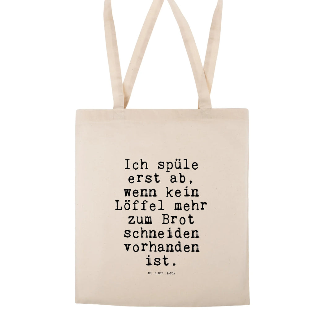 Tote bag Ich spüle erst ab,... shoulder bag, Carrier bag, jute bag, cloth bag, pouch, shopper, shopping bag, bag, cotton bag, saying, sayings, funny, wisdom, quotes, Sayings Proverbs Wisdom Quotes Funny Wisdom Words