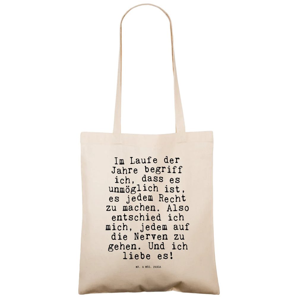 Tote bag Im Laufe der Jahre... shopping bag, shopper, cotton bag, Carrier bag, bag, cloth bag, shoulder bag, jute bag, pouch, saying, sayings, funny, wisdom, quotes, Sayings Proverbs Wisdom Quotes Funny Wisdom Words