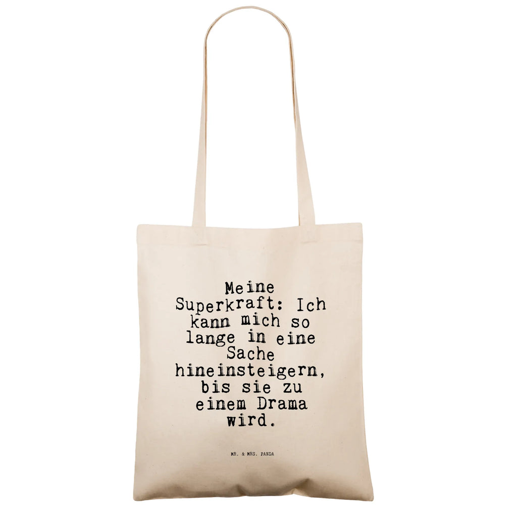 Tote bag Meine Superkraft: Ich kann... cotton bag, Carrier bag, shopping bag, shoulder bag, cloth bag, shopper, pouch, bag, jute bag, saying, sayings, funny, wisdom, quotes, Sayings Proverbs Wisdom Quotes Funny Wisdom Words