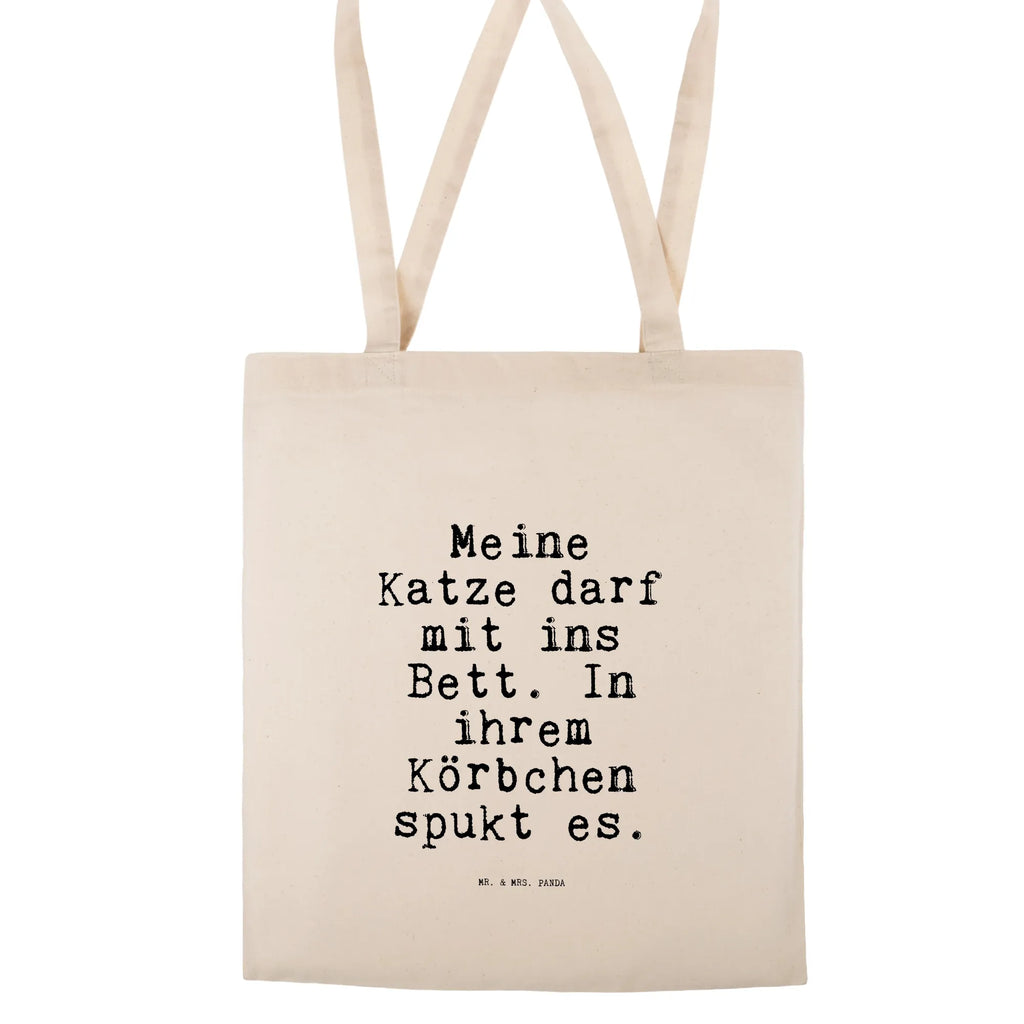 Tragetasche Meine Katze darf mit... Tasche, Beuteltasche, Einkaufstasche, Einkaufstüte, Laptoptasche, Badetasche, Umhängetasche, Schultertasche, Beutel, Stoffbeutel, Jutebeutel, Shopper, Strandtasche, Stofftasche, Tragetasche, Jutetasche, Spruch, Sprüche, lustige Sprüche, Weisheiten, Zitate, Spruch Geschenke, Spruch Sprüche Weisheiten Zitate Lustig Weisheit Worte