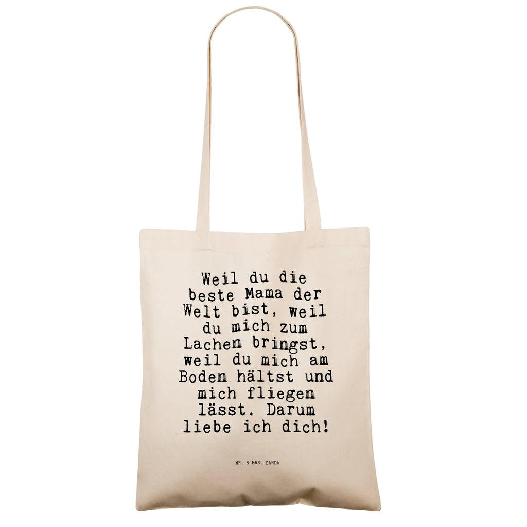 Torba Weil du die beste... Przysłowie, przysłowia, zabawne przysłowia, mądrości, cytaty, prezenty z przysłowiami