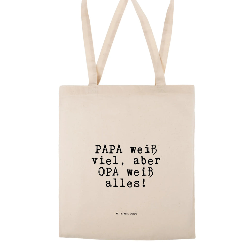 Tote bag PAPA weiß viel, aber... cloth bag, Carrier bag, jute bag, cotton bag, bag, shopping bag, pouch, shoulder bag, shopper, saying, sayings, funny, wisdom, quotes, Sayings Proverbs Wisdom Quotes Funny Wisdom Words