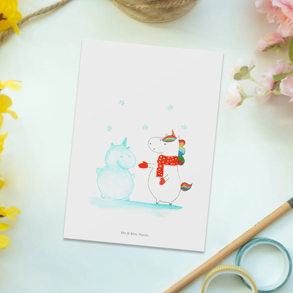 Postkarte Einhorn Schneemann Postkarte, Geburtstagskarte, Einladung, Einladungskarte, Einladungskarten Geburtstag, Geschenkkarte, Karte, Ansichtskarten, Grußkarte, Dankeskarte, Einladung Geburtstag, Ansichtskarte, Einhorn, Einhörner, Einhorn Deko, Unicorn, Schnee, kalt, X-Mas, Winter, Schneemann, Weihnachten, Handschuhe, Mütze, Kuchen