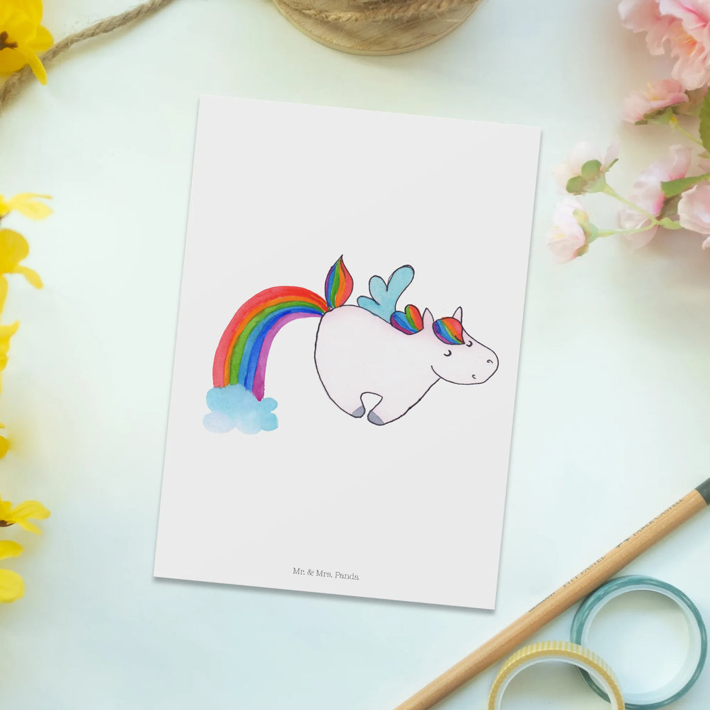 Postcard unicorn Pegasus Postcard, card, gift card, gift, invitation card, invitation, letter, paper, postcards, unicorn, unicorns, rainbow, Unicorn, playing, glitter, growing up, saying fun, reality, unicorn love, pegasus