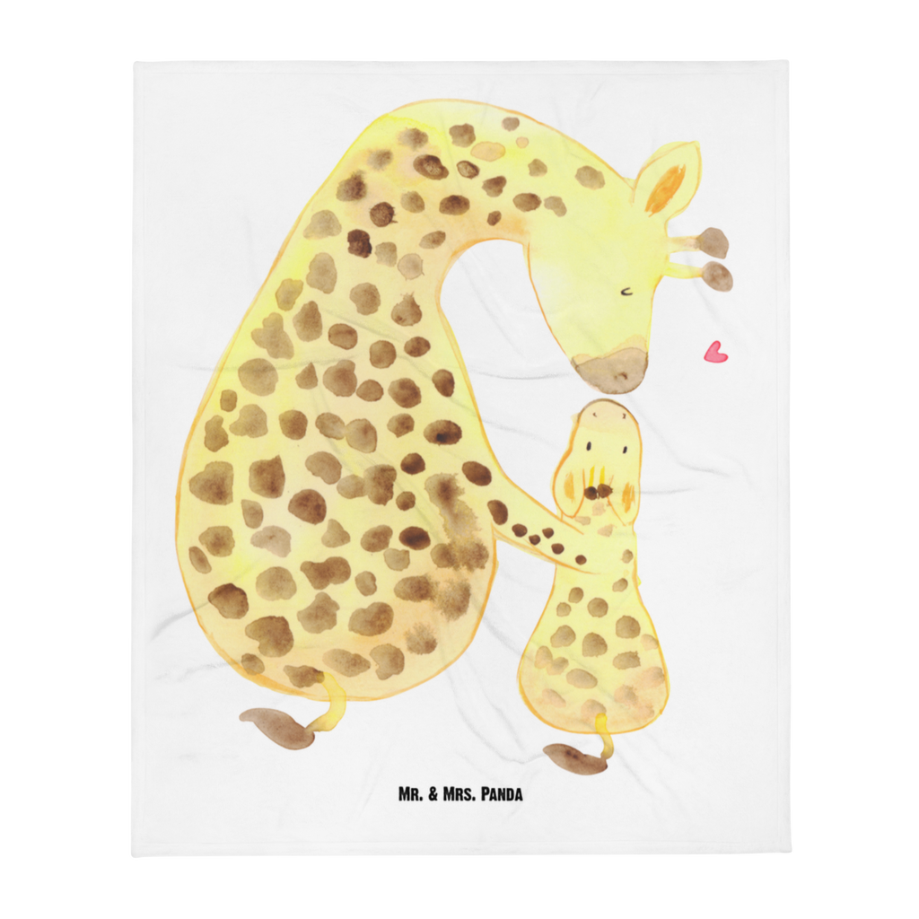 Babydecke Giraffe mit Kind Babydecke, Babygeschenk, Geschenk Geburt, Babyecke Kuscheldecke, Krabbeldecke, Afrika, Wildtiere, Giraffe, Kind, Mutter, Mama, Tochter, Sohn, Lieblingsmensch