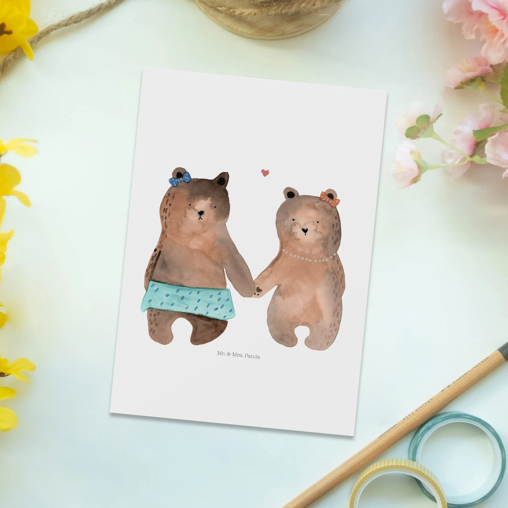 Postcard bear Girlfriend Einladungskarte, Dankeskarte, Geburtstagskarte, Ansichtskarten, Ansichtskarte, Karte, Postkarte, Grußkarte, Einladungskarten Geburtstag, Einladung Geburtstag, Geschenkkarte, Einladung, Bär, Teddy, Teddybär, Bär Freundin Beste Freund Liebe Liebesbeweis Verliebt Kumpel Kumpeliene