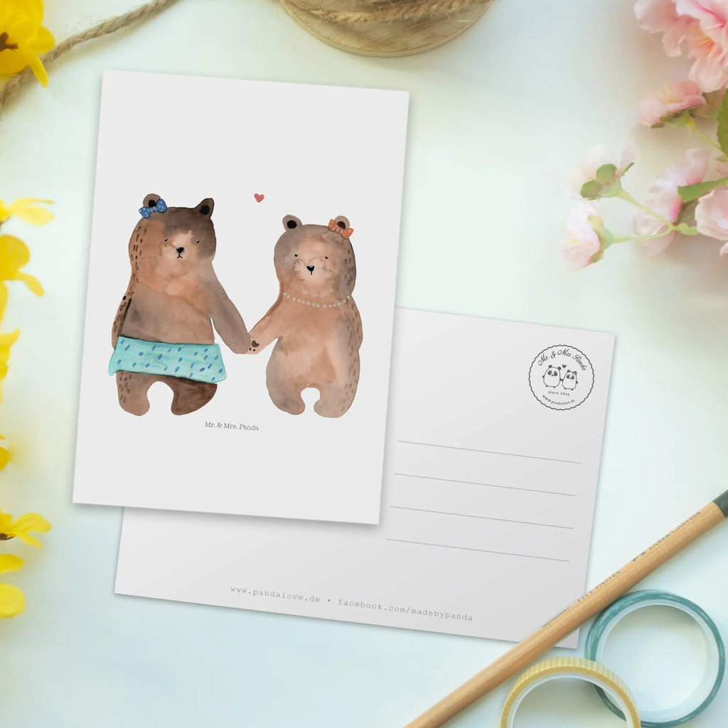 Postcard bear Girlfriend Einladungskarte, Dankeskarte, Geburtstagskarte, Ansichtskarten, Ansichtskarte, Karte, Postkarte, Grußkarte, Einladungskarten Geburtstag, Einladung Geburtstag, Geschenkkarte, Einladung, Bär, Teddy, Teddybär, Bär Freundin Beste Freund Liebe Liebesbeweis Verliebt Kumpel Kumpeliene
