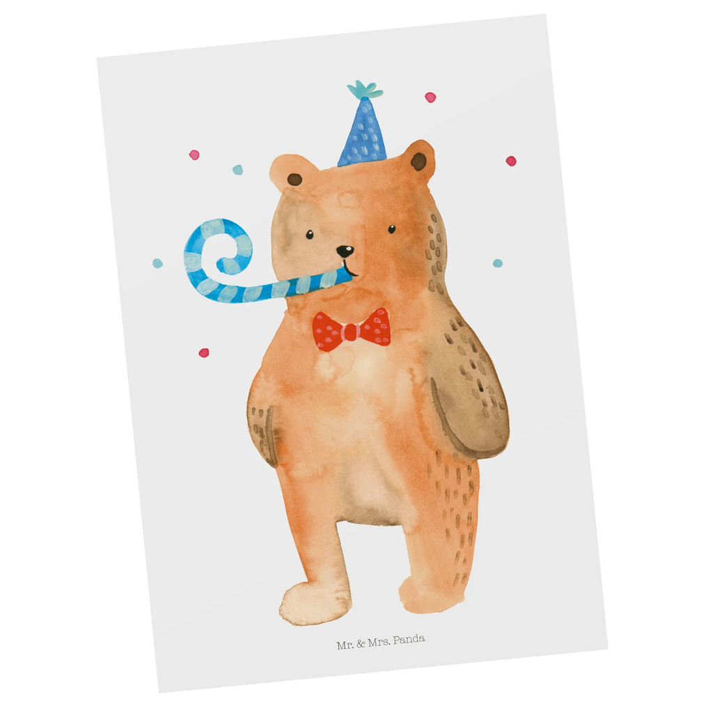Postcard bear Birthday Einladung, Dankeskarte, Ansichtskarte, Geschenkkarte, Karte, Einladungskarten Geburtstag, Einladungskarte, Postkarte, Einladung Geburtstag, Grußkarte, Ansichtskarten, Geburtstagskarte, Bär, Teddy, Teddybär, Happy Birthday, Alles Gute, Glückwunsch, Geburtstag