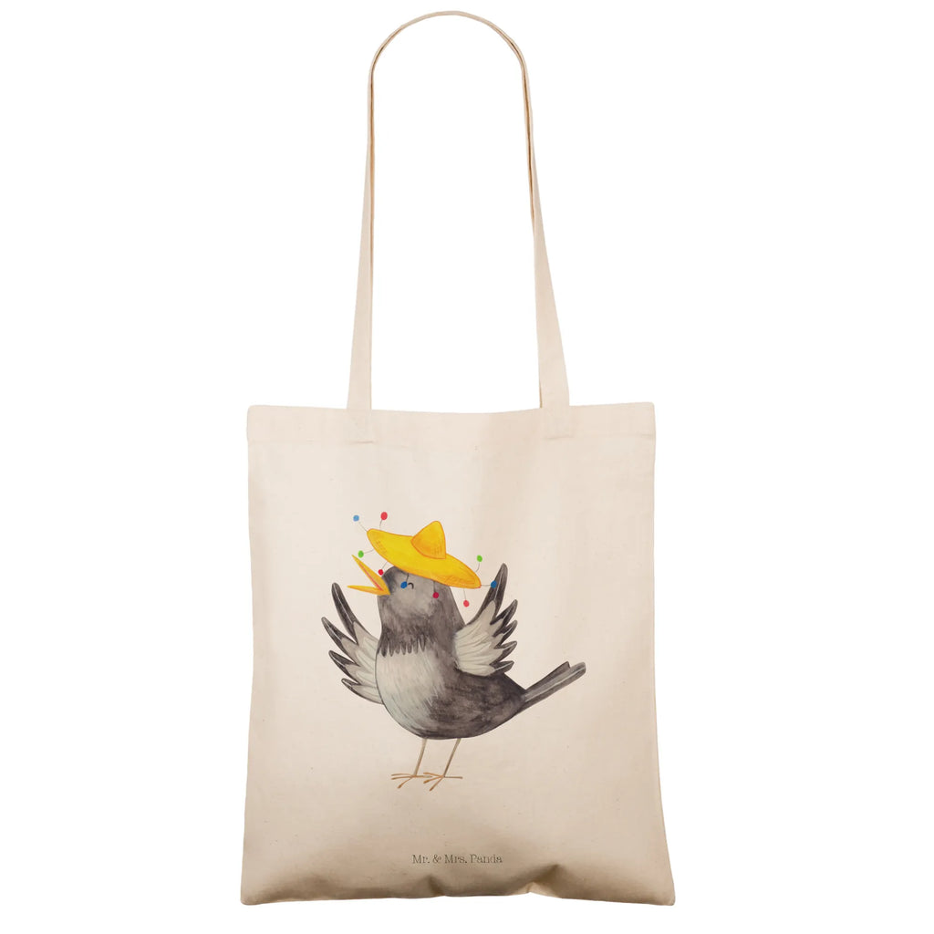 Tote bag Crow sombrero Tüte, Einkaufstüte, Beutel, uni tasche, Statementbeutel, Stofftasche, Strandtasche, Stoffbeutel, Jutetasche, bedruckte tasche, Alltagstasche, unitasche, Beuteltasche, baumwollbeutel, Einkaufsbeutel, Jutebeutel, Einkaufstasche, Schultertasche, Laptoptasche, Tasche, shopping tasche, Shopper, Henkeltasche, Badetasche, Leinentasche, Tragetasche, Baumwolltasche, tote bag, Umhängetasche, Schultasche, büchertasche, Gute Laune, Tiermotive, Tiere, lustige Sprüche, Vogel, Spruch positiv, froh, Vögel, glücklich sein, Glück Spruch, Elster, Rabe, Motivation, fröhlich sein