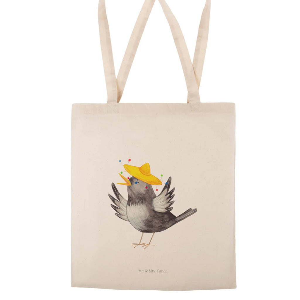 Tote bag Crow sombrero Tüte, Einkaufstüte, Beutel, uni tasche, Statementbeutel, Stofftasche, Strandtasche, Stoffbeutel, Jutetasche, bedruckte tasche, Alltagstasche, unitasche, Beuteltasche, baumwollbeutel, Einkaufsbeutel, Jutebeutel, Einkaufstasche, Schultertasche, Laptoptasche, Tasche, shopping tasche, Shopper, Henkeltasche, Badetasche, Leinentasche, Tragetasche, Baumwolltasche, tote bag, Umhängetasche, Schultasche, büchertasche, Gute Laune, Tiermotive, Tiere, lustige Sprüche, Vogel, Spruch positiv, froh, Vögel, glücklich sein, Glück Spruch, Elster, Rabe, Motivation, fröhlich sein
