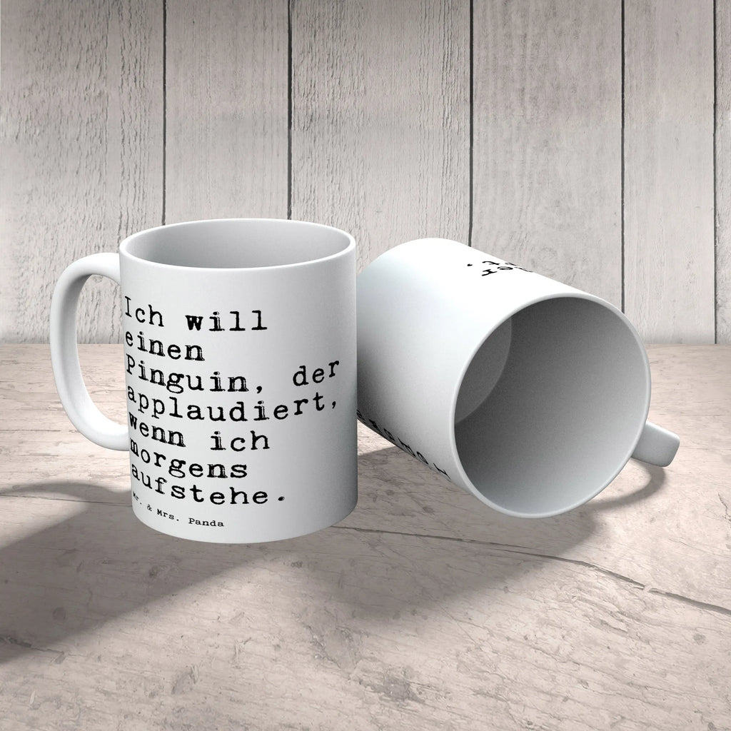 Kubek Ich will einen Pinguin,... schöne tasse, haferl, Teebecher, statement tasse, Teepott, Motivtasse, tasse für kaffee, Henkeltasse, Designtasse, Frühstückstasse, Bedruckte Tasse, Keramikbecher, Dekotasse, Trinkbecher, Tasse mit Spruch, Kakaotasse, kaffeetasse bedruckt, hochwertige tasse, Frühstücksbecher, Kaffeetasse, Pott, Geschenktasse, Trinktasse, Tasse mit Motiv, tasse für büro, Becher, Coffee Mug, Bürotasse, heißgetränkebecher, Kaffeepott, Kaffeebecher, milchkaffeetasse, design tasse, Henkelbecher, kaffeebecher keramik, Tasse, Bürobecher, Keramiktasse, Teetasse, Mug, Sprüchetasse, kaffeetasse keramik, kaffeebecher bedruckt, Sprüche, Lustige Sprüche, Weisheiten, Zitate, Spruch, Spruch Geschenke, Spruch Sprüche Weisheiten Zitate Lustig Weisheit Worte