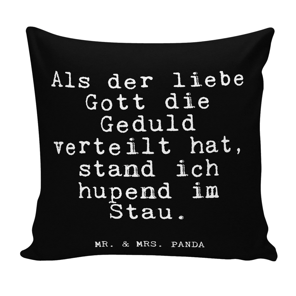 Cushion Als der liebe Gott... pillow case, 40x40, pad, settee, bedroom, bed, Pillow, soft, cushion, 40 x 40, fluffy, couch, pillows, sofa, saying, sayings, funny, wisdom, quotes, Glizzer Spell Proverbs Wisdom Quotes Funny Wisdom Words