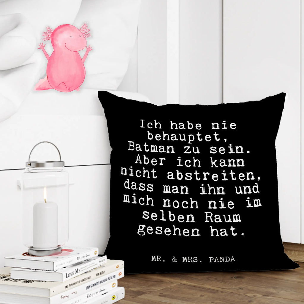 Cushion Ich habe nie behauptet,... soft, 40 x 40, pillows, pad, bedroom, settee, 40x40, Pillow, cushion, couch, pillow case, sofa, fluffy, bed, saying, sayings, funny, wisdom, quotes, Glizzer Spell Proverbs Wisdom Quotes Funny Wisdom Words