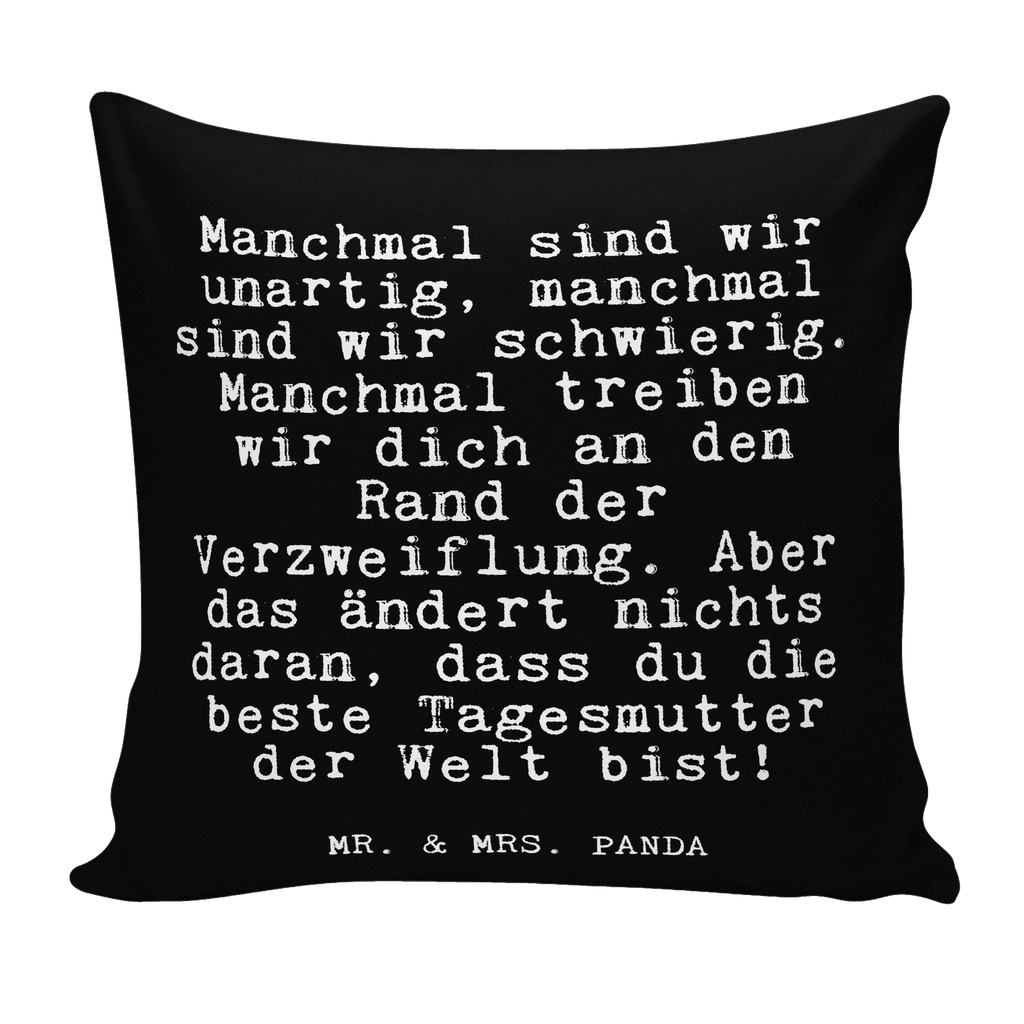 Cushion Manchmal sind wir unartig,... couch, settee, pillows, bed, fluffy, Pillow, bedroom, pad, 40x40, pillow case, cushion, 40 x 40, sofa, soft, saying, sayings, funny, wisdom, quotes, Glizzer Spell Proverbs Wisdom Quotes Funny Wisdom Words