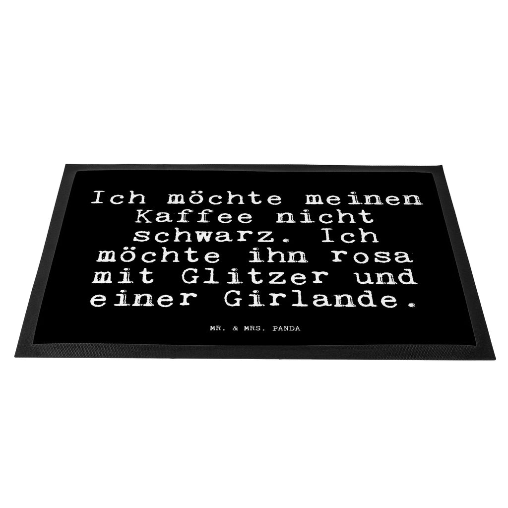Fußmatte Fun Talk Ich möchte meinen Kaffee nicht schwarz. Ich möchte ihn rosa mit Glitzer und einer Girlande. Fußabstreifer außen, Schmutzfangmatte waschbar, Fußmatte außen, Motivfußmatte, Fussmatten, Fußmatte außen wetterfest, Fußmatte waschbar, Fußabtreter, Fußmatte outdoor, Sauberlaufmatte, Schmutzfangteppich, Gummi Matte, Gummimatte, Türvorleger, Fußabtreter außen, Vorleger, Fußmatten, Fußmatte innen, Matte, Eingangsteppich, Fußabstreifer, Fussmatten online, Türmatte, Schmutzfänger, Haustürmatte, Schmutzfangmatte, Schmutzmatte, Spruch, Sprüche, lustige Sprüche, Weisheiten, Zitate, Spruch Geschenke, Glizer Spruch Sprüche Weisheiten Zitate Lustig Weisheit Worte