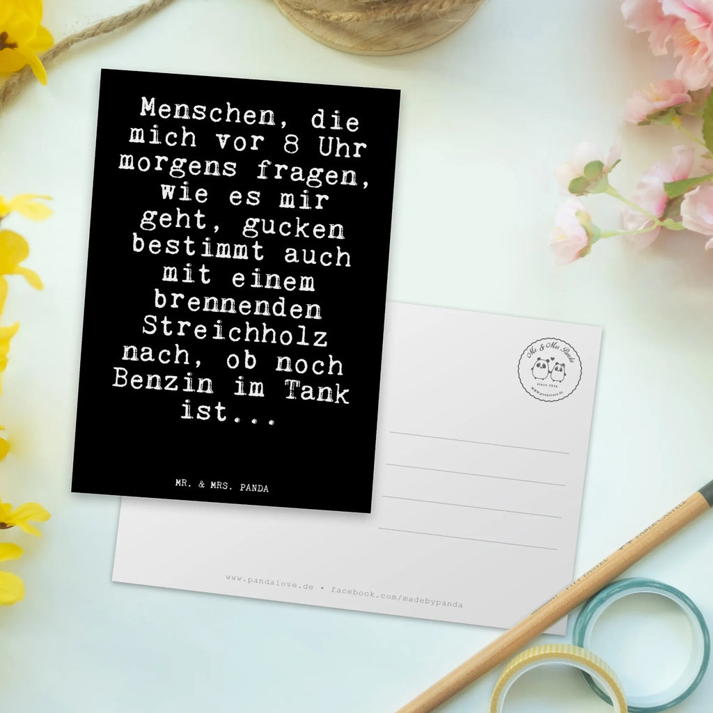 Postcard Menschen, die mich vor... gift, card, gift card, letter, invitation, paper, postcards, Postcard, invitation card, saying, sayings, funny, wisdom, quotes, Sayings Proverbs Wisdom Quotes Funny Wisdom Words