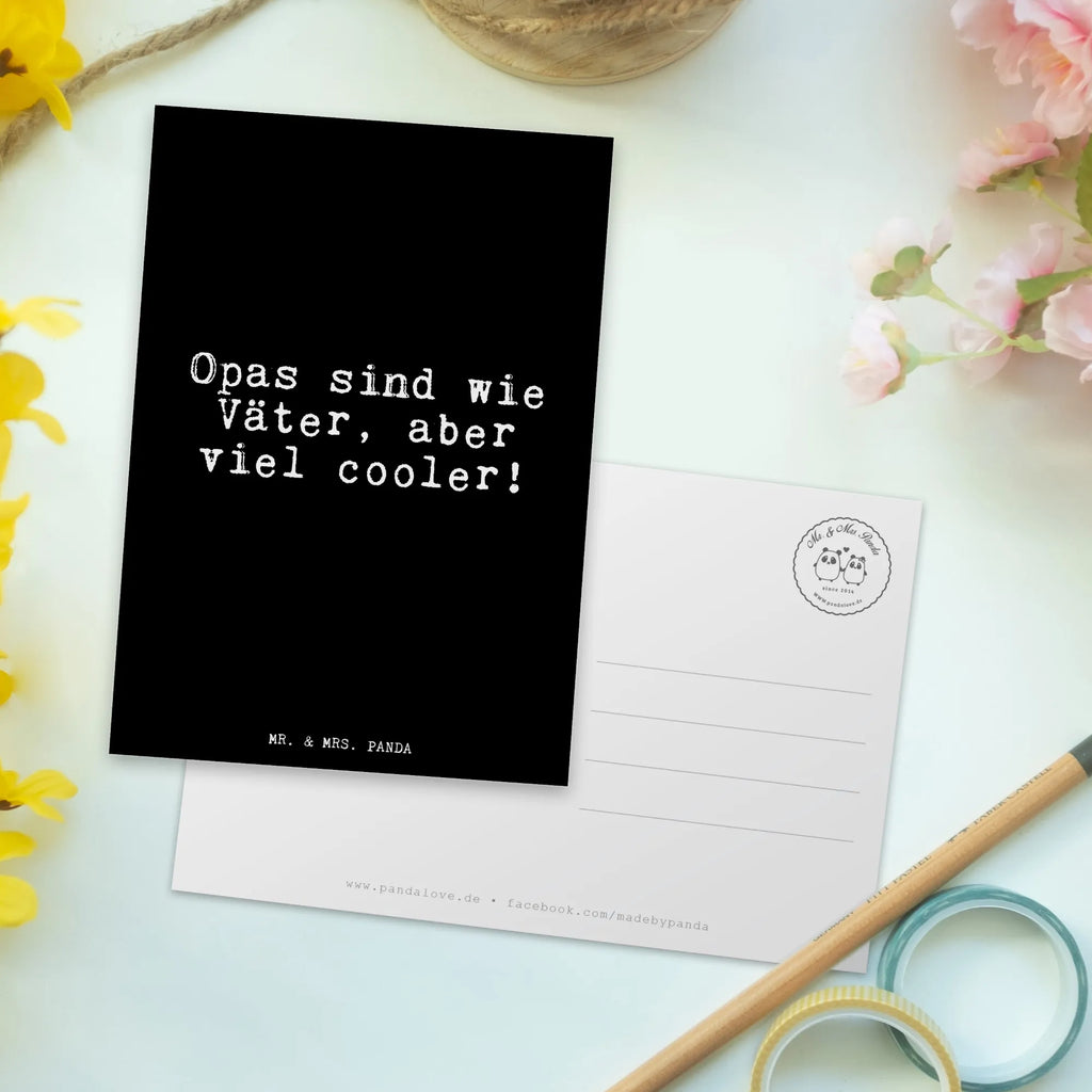 Postcard Opas sind wie Väter,... Postkarte, Karte, Geschenkkarte, Grußkarte, Einladung, Ansichtskarte, Geburtstagskarte, Einladungskarte, Dankeskarte, Ansichtskarten, Einladung Geburtstag, Einladungskarten Geburtstag, Spruch, Sprüche, lustige Sprüche, Weisheiten, Zitate, Spruch Geschenke, Glizer Spruch Sprüche Weisheiten Zitate Lustig Weisheit Worte
