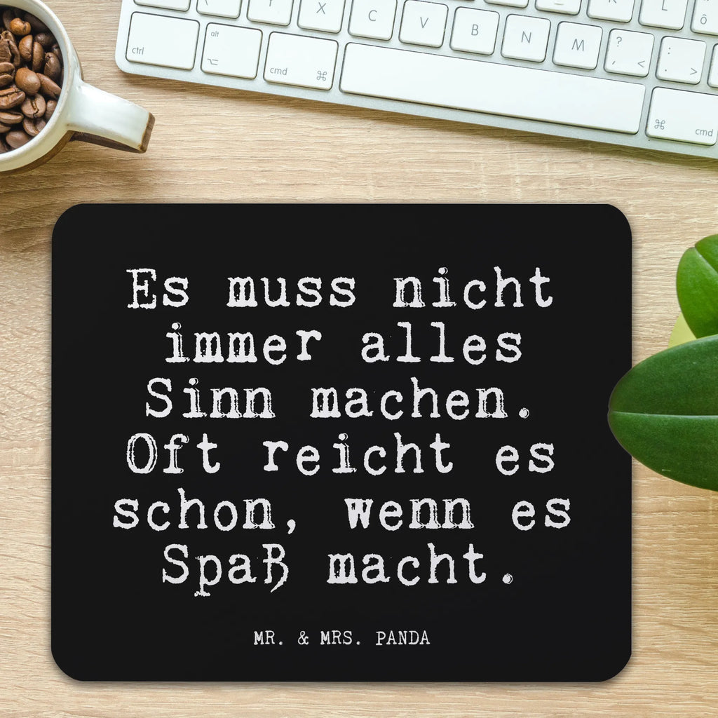 Mouse mat Es muss nicht immer... mousepad, Mouse, Mouse Pad, Gift, Study, saying, PC, Office, Print, Motif, Student, Work, fun, Pad, sayings, funny, wisdom, quotes, Glizzer Spell Proverbs Wisdom Quotes Funny Wisdom Words