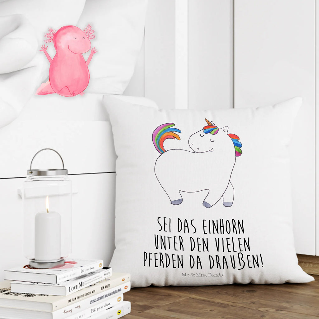 Cushion unicorn Swagger settee, pad, Pillow, sofa, pillow case, 40 x 40, bed, 40x40, pillows, couch, bedroom, fluffy, cushion, soft, unicorn, unicorns, Unicorn, proud, riding, riding gift, equestrian, horse, girlfriend, different, riding present