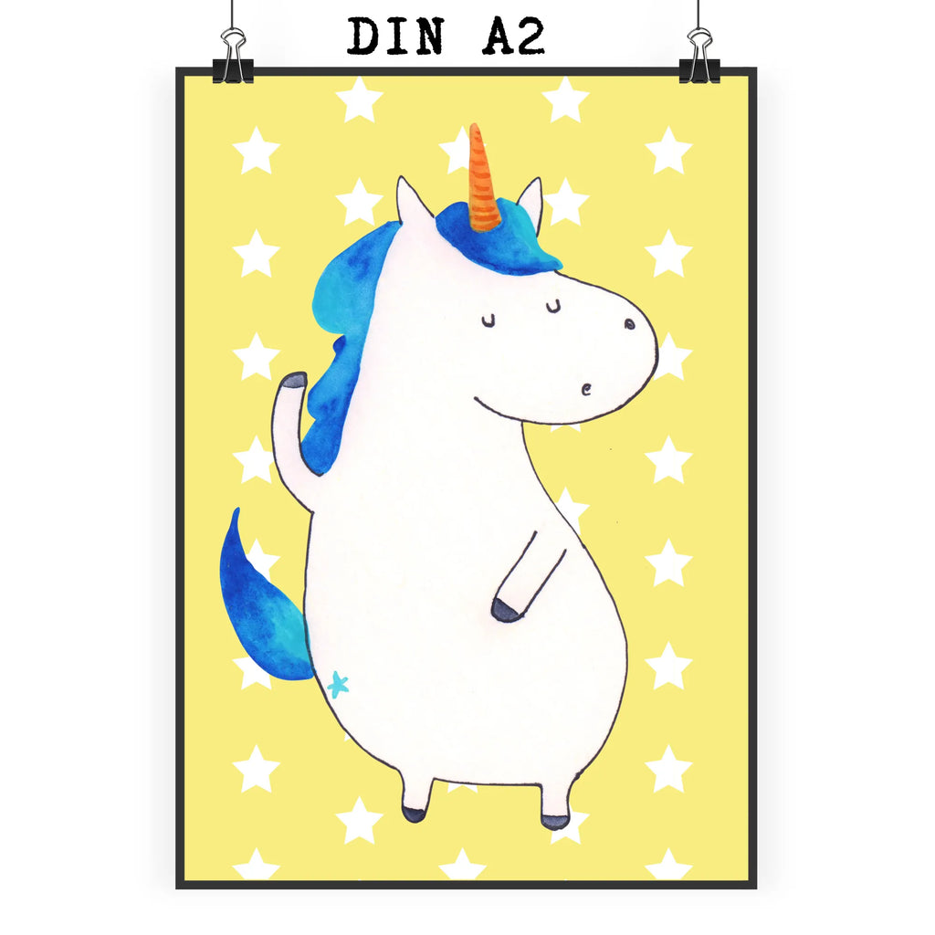 Plakat jednorożec Mężczyzna Bild, Raumdekoration, Kunstdruck, Handgemaltes Poster, Küchenposter, Designposter, Wandposter, Mr. & Mrs. Panda Poster, Poster, Posterdruck, Wanddeko Bild, Wanddeko, Wanddekoration, Kinderposter, Einhorn, Einhörner, Einhorn Deko, Unicorn, hübsch, Freundin, cool, Party, bester Freund, BFF, beste, Familie, Mann