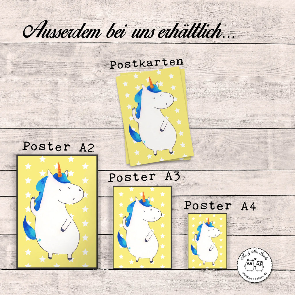 Plakat jednorożec Mężczyzna Bild, Raumdekoration, Kunstdruck, Handgemaltes Poster, Küchenposter, Designposter, Wandposter, Mr. & Mrs. Panda Poster, Poster, Posterdruck, Wanddeko Bild, Wanddeko, Wanddekoration, Kinderposter, Einhorn, Einhörner, Einhorn Deko, Unicorn, hübsch, Freundin, cool, Party, bester Freund, BFF, beste, Familie, Mann