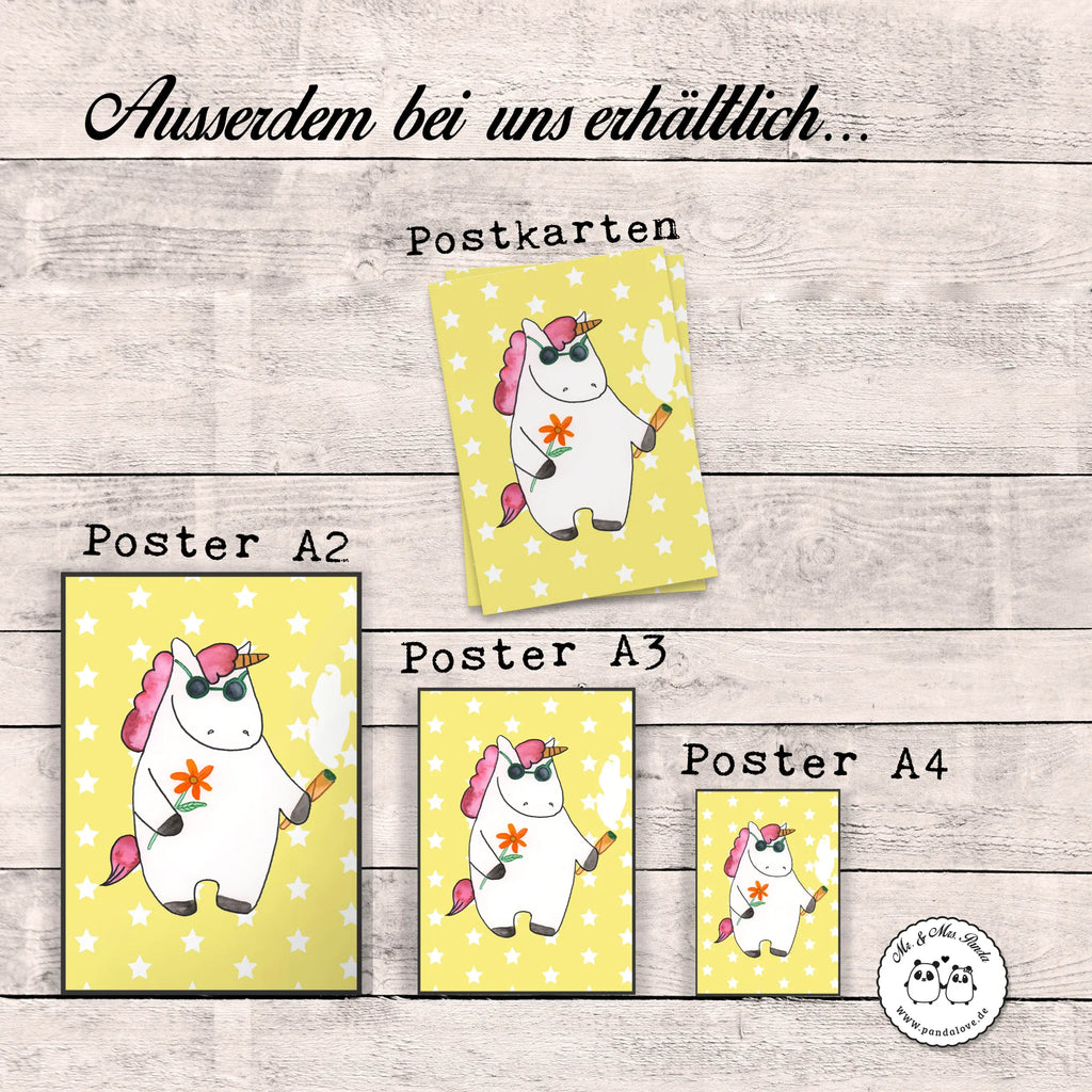 Plakat Jednorożec Woodstock Wandposter, Mr. & Mrs. Panda Poster, wanddeko, Kunstdruck, Plakat, kunstposter, Wanddekoration, Posterdruck, Wandbild, Wandschmuck, kunstdruck poster, drucke, Bild für Wand, Designposter, Bild, wandkunst, wanddruck, kunst für die wand, Poster, Deko Bild, grafikposter, Wanddeko Bild, Einhorn Deko, Einhörner, Einhorn, Unicorn, Joint, Woodstock, Alkohol, Spaß. Lustig, Kiffen, Zigarette, Witzig, Party