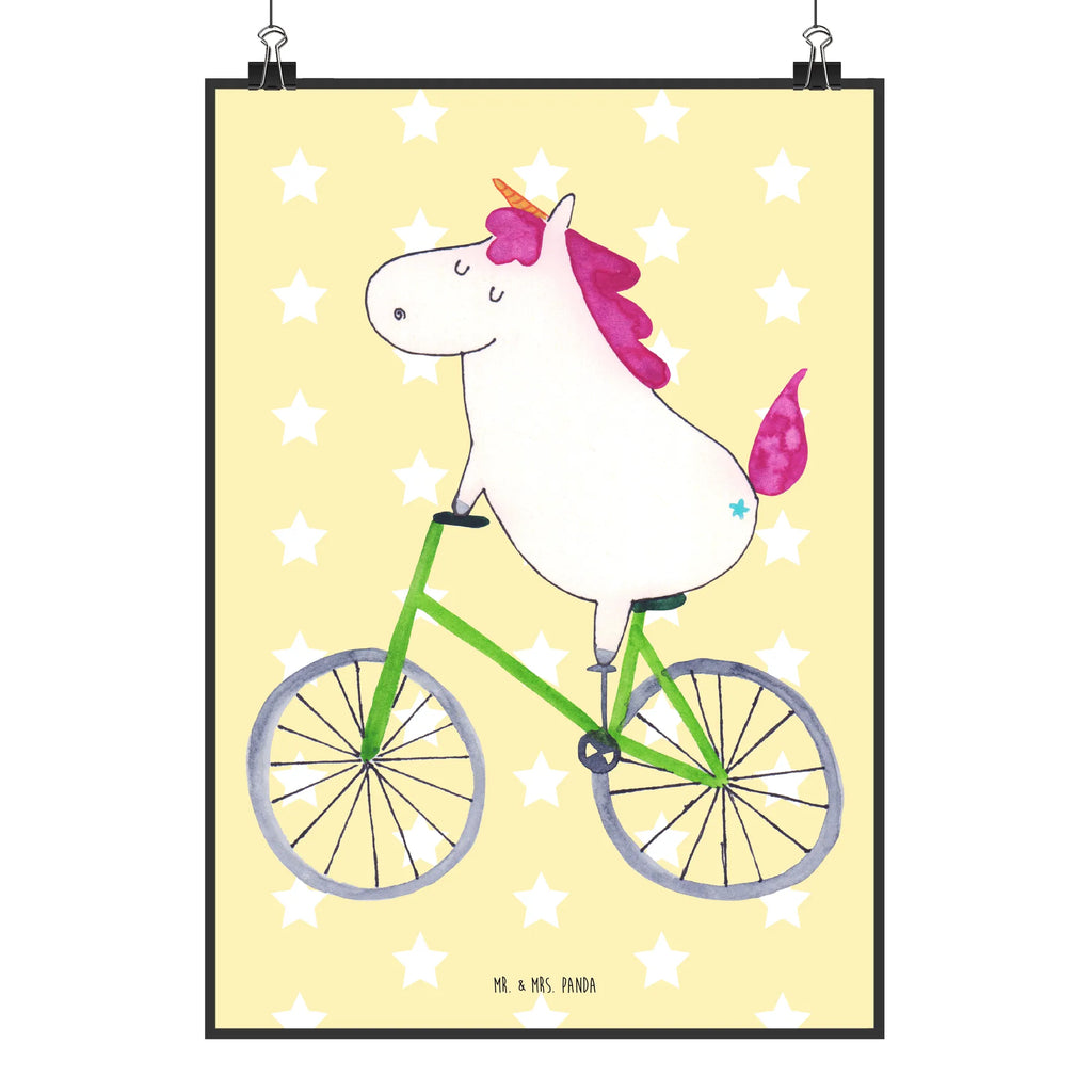 Plakat Jednorożec Rowerzysta Wanddeko, Poster, Handgemaltes Poster, Designposter, Kunstdruck, Raumdekoration, Wandposter, Posterdruck, Wanddeko Bild, Küchenposter, Mr. & Mrs. Panda Poster, Wanddekoration, Bild, Kinderposter, Einhorn, Einhörner, Einhorn Deko, Unicorn, Kummer, Luxusproblem, Feenstaub, Radfahrer, Liebeskummer, Radfahren, Konfetti, Bike, Rad