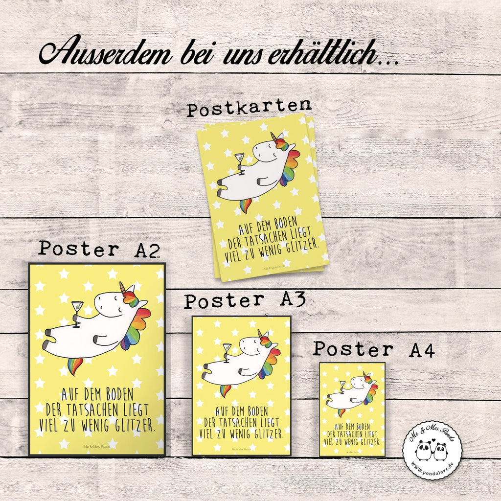 Plakat jednorożec koktajl Mr. & Mrs. Panda Poster, wandkunst, Deko Bild, Wanddekoration, wanddruck, Bild, Posterdruck, Wandbild, Plakat, drucke, Bild für Wand, Designposter, Wandposter, kunstposter, grafikposter, kunstdruck poster, Wandschmuck, Kunstdruck, wanddeko, kunst für die wand, Poster, Wanddeko Bild, Einhorn Deko, Einhörner, Einhorn, Unicorn, Rum, Witzig, Geburtstag, Party, Spaß, Spruch, Glitzer, Sekt, Caipirinha, Cuba Libre, Freundin, Feiern, Lustig