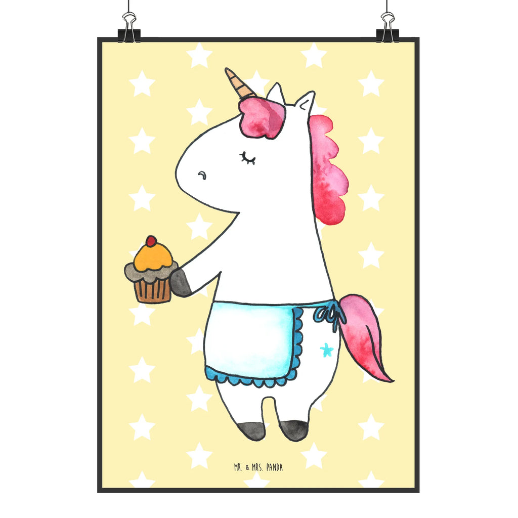 Poster unicorn muffins unicorn, unicorns, cook gift, Birthday, Birthday Greetings, Muffin, Congratulations, Baking, cook present, Unicorn, Cookies, Love Greetings