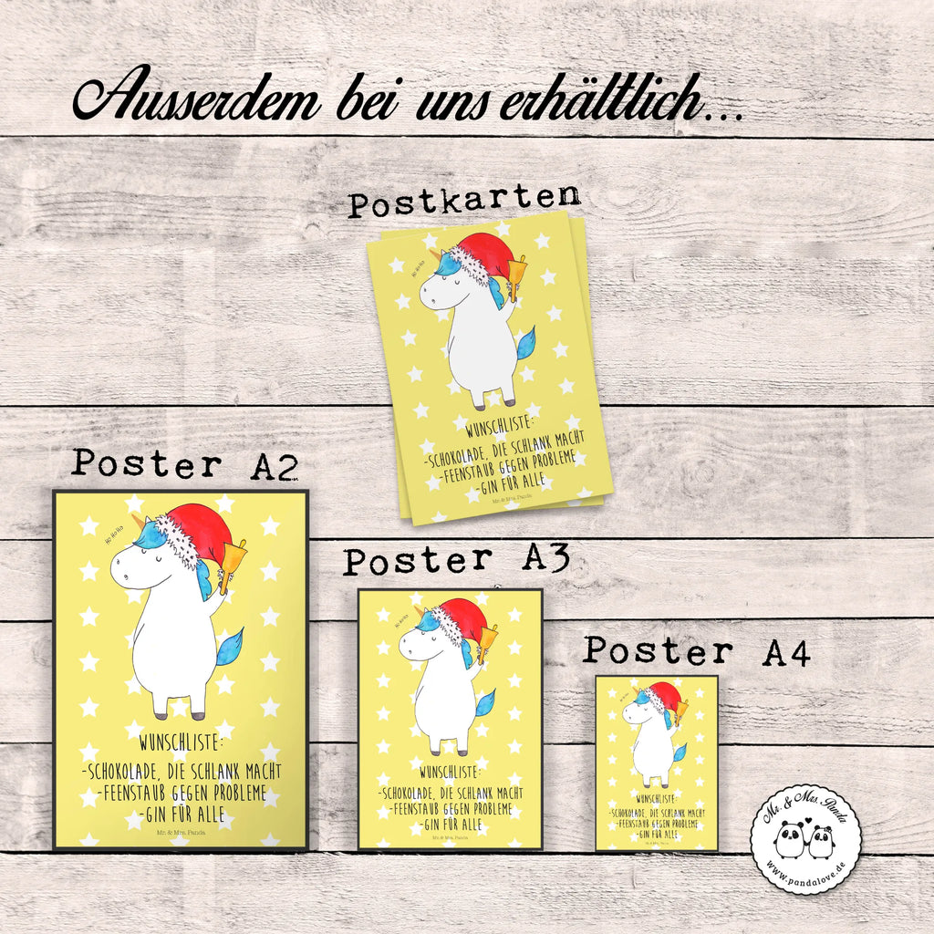 Plakat Jednorożec Mikołaj Plakat, Wanddekoration, kunst für die wand, Bild, kunstposter, Wanddeko Bild, Deko Bild, Kunstdruck, kunstdruck poster, Wandschmuck, Wandposter, grafikposter, Mr. & Mrs. Panda Poster, wandkunst, Wandbild, Poster, wanddruck, drucke, Posterdruck, Designposter, wanddeko, Bild für Wand, Einhorn Deko, Einhörner, Einhorn, Unicorn, Schoki, Schokolade, Feenstaub, Wunschzettel, Wunschliste, Weihnachtsmann, Nikolaus, Weihnachten, Gin